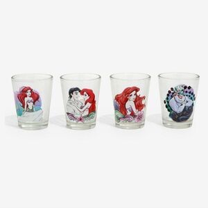 Disney The Little Mermaid Sketch Mini Glass Shot